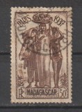 Madagascar 1937 , Expozitia Internationala Paris , Supratipar, Stampilat