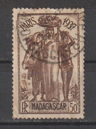 Madagascar 1937 , Expozitia Internationala Paris , Supratipar