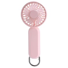 Ventilator portabil USB cu baterie Techsuit A217, roz foto