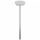 vidaXL Lampă de grădină cu st&acirc;lp, 3 lămpi, 220 cm 40389