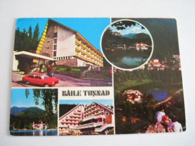 QW23 B - Carte postala - tematica turism - vedere - Romania - Baile Tusnad 1 foto