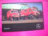 HOPCT 10931 UNIMOG 402 -MASINA POMPIERI ELVETIA-MERCEDES BENZ -TRANSPORT -EUROPA -NECIRCULATA