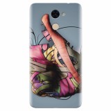 Husa silicon pentru Huawei Y7 Prime 2017, Beautiful Hand Art