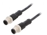 Cablu pentru senzori PIN 4 M12 M12 1m