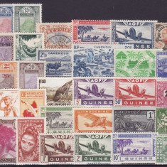 1938 - lot Colonii franceze