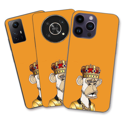 Husa Apple iPhone XS Max Silicon Gel Tpu Model NFT Royal Ape foto