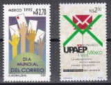 Mexic 1995 - Al 16-lea Congres UPU al Americilor, Spaniei și Portugaliei, Ziua Mondială a Poștei, 2 Serii, MNH