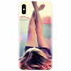 Husa silicon pentru Apple Iphone X, Relax Girl