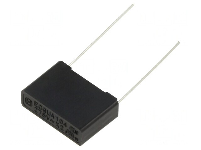 Condensator Polipropilenă ECQUA 0,1uF THT