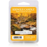 Kringle Candle Amberwood Moss ceară pentru aromatizator 64 g