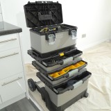 Sistem de depozitare mobil metalic Stanley 20&rdquo; cu sertare, 893x568x389 mm