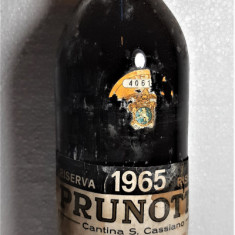 Z 31- VIN ROSU BAROLO RISERVA PRUNOTTO, DOC, CL 72 GR 13 RECOLTARE 1965