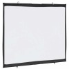 Ecran Proiectie vidaXL 50 inch (4:3) Suspendat, Alb Mat, Poliester, Montare usoara, Portabil