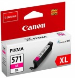 Cartus Cerneala Original Canon Magenta CLI-571XLM pentru Pixma MG5750|MG5751|MG6850|MG6851|MG7750|MG7751|MG7752|TS5050|TS5051|TS