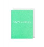 Felicitare - You&rsquo;re A Genius | Lagom Design