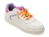 Cumpara ieftin Pantofi sport GEOX albi, J45HXD, din piele ecologica