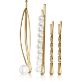 Notino Grace Collection Faux pearl hair pins agrafe de par 4 buc