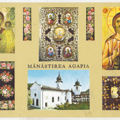 bnk cp Manastirea Agapia - Vedere - necirculata