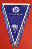 Fanion fotbal - FC SCHALKE 04 (Germania) dimensiuni mari 39x25 cm