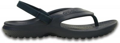 Slapi Crocs Classic Flip Kids Albastru - Navy foto