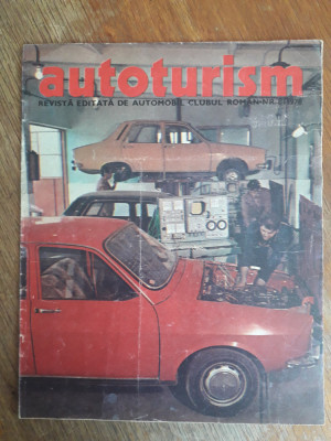 Revista Autoturism nr. 8 / 1978, coperta DACIA / CSP foto