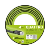 Furtun pentru gradina Cellfast QUATTRO cu 4 straturi, 1 2 , Armat, 15m, protectie UV