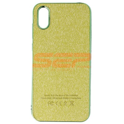 Toc TPU Leather Denim Huawei Y5 2019 Green foto