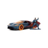 Jada Marvel masinuta metalica Ford GT scara 1:32 si figurina metalica Doctor Strange, Jada Toys