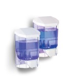 Cumpara ieftin Dozator manual pentru sapun lichid 1000 ml, din plastic