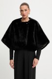 Blugirl Blumarine palton culoarea negru, PF5006.T0300