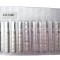 Bit pentru cuticule de diamant, flacără rotunjită, br&acirc;u roșu 244-018R