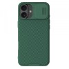 Husa pentru Apple iPhone 16 Plus, Nillkin, CamShield Pro, Verde