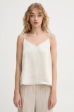 Bruuns Bazaar top femei, culoarea bej, uni, BBW4438