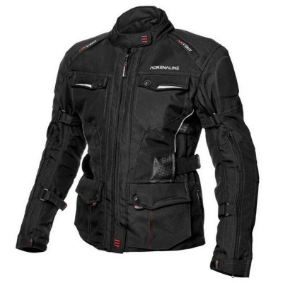 Geaca moto textil dame Adrenaline Alaska Lady 2.0 negru marime XS foto