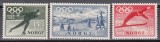 Norvegia 1951 - Jocurile Olimpice de iarnă - Oslo, MH ( cu urme f.mici de șarnieră), Cota MNH 18.50 EURO