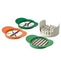 Set 4 feliatoare manuale pentru legume/fructe