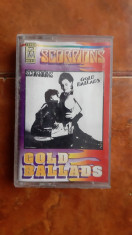 SCORPIONS GOLD BALLADS CASETA AUDIO . foto