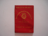 Carnet de membru Uniunea generala a sindicatelor din Romania, 1979, Romania de la 1950, Documente