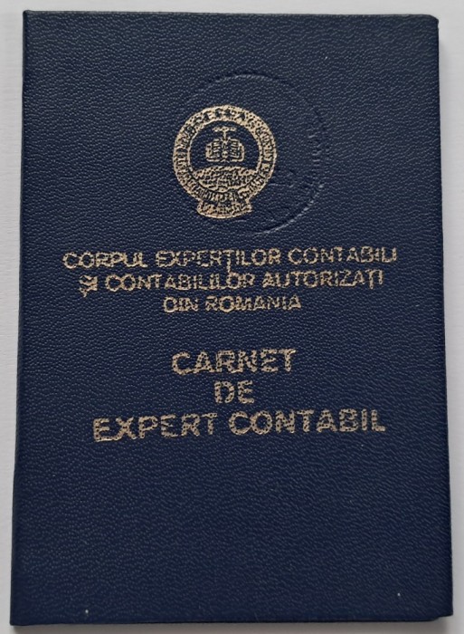 Carnet de expert contabil , 1996 Rm Valcea