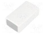 Carcasă ABS gri deschis IP54 GAINTA cu panou X: 50mm Y: 90mm Z: 32mm