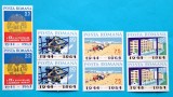 TIMBRE ROMANIA LP587/1964- A XX-a aniversare a eliberarii - Serie in pereche -MNH, Nestampilat