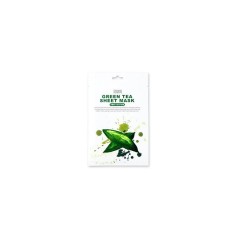 Tenzero Green Tea Sheet Mask Mască de față cu extract de ceai verde 25 g