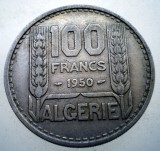 7.365 ALGERIA OCUPATIE FRANCEZA 100 FRANCS FRANCI 1950