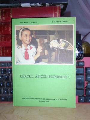 LUCA IONESCU - CERCUL APICOL PIONIERESC , ASOCIATIA CRESCATORILOR DE ALBINE,1982 foto