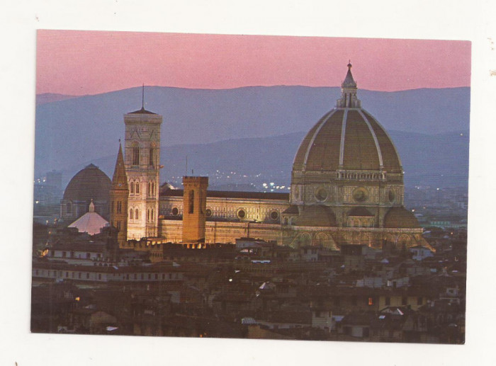 FA36-Carte Postala- ITALIA - Firenze, Cattedrale, necirculata