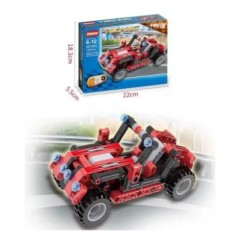 Joc constructii 133 pcs masinuta