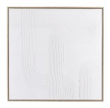 Cumpara ieftin Tablou decorativ pictat manual canvas Texture 82,6x4,3x82,6h