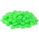 Cumpara ieftin Pietre de gradina, fosforescente, verzi, set 100 buc, 2/3 cm, Isotrade
