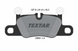TEXTAR 2569101 set placute frana,frana disc