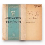 Mihail Sebastian, Corespondența lui Marcel Proust, 1939, cu dedicație